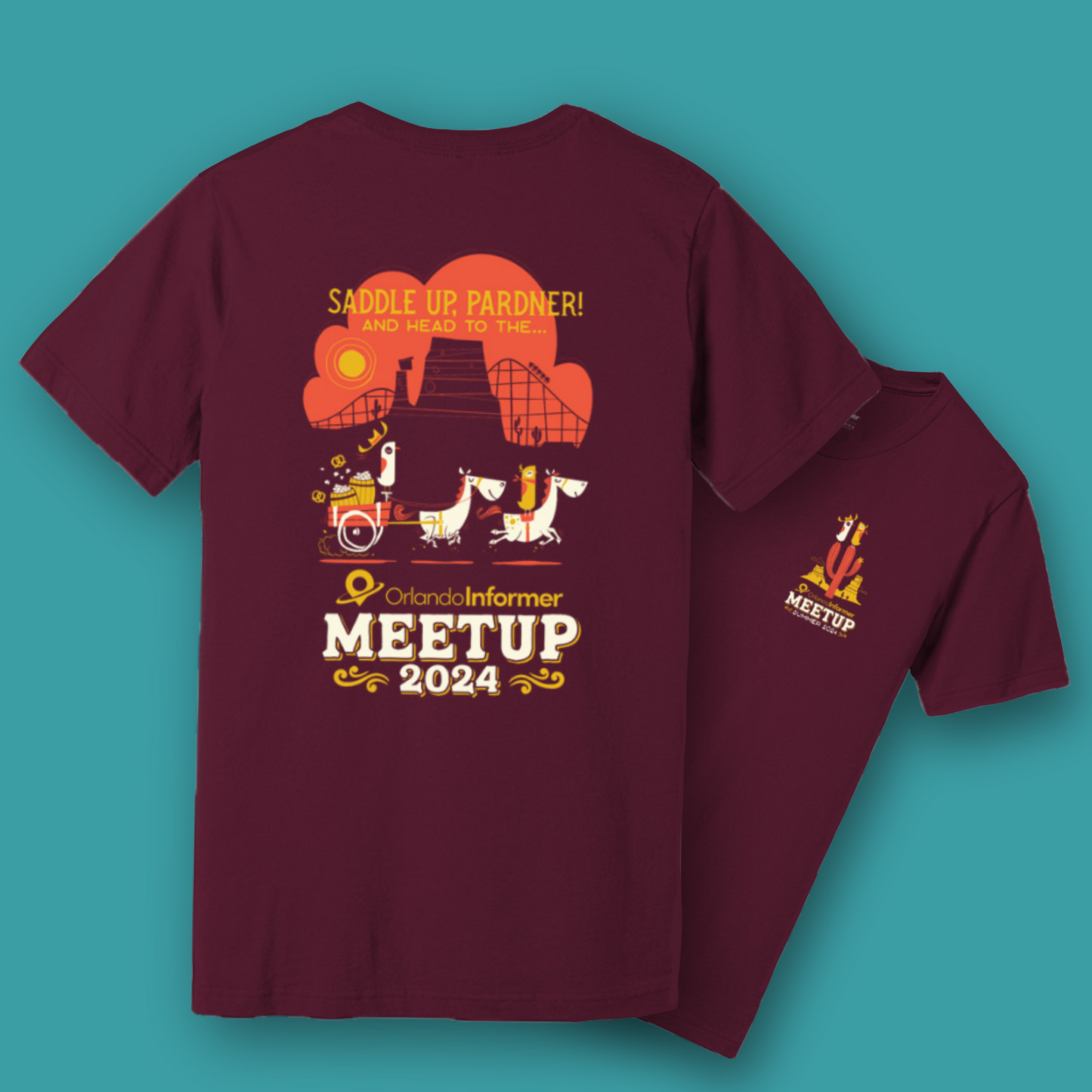 June 2024 T-Shirt (maroon)